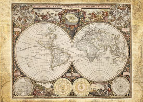 Schmidt Rejtvény A világ történelmi térképe 2000 darab