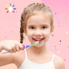 Dexxer Gyermek LED elektromos sonic fogkefe rózsaszín + tartozékok