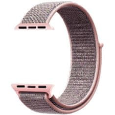 4wrist Átfűzhető óraszíj Apple Watch-hoz - PINK SAND 38/40/41 mm