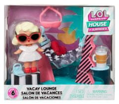 L.O.L. Surprise! L.O.L. meglepetés! Bútor babával, 6. sorozat - Holiday Comfort & Leading Baby