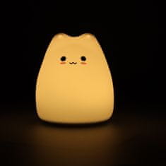 MG Little Cat RGB vezeték nélküli éjjelilámpa, fehér