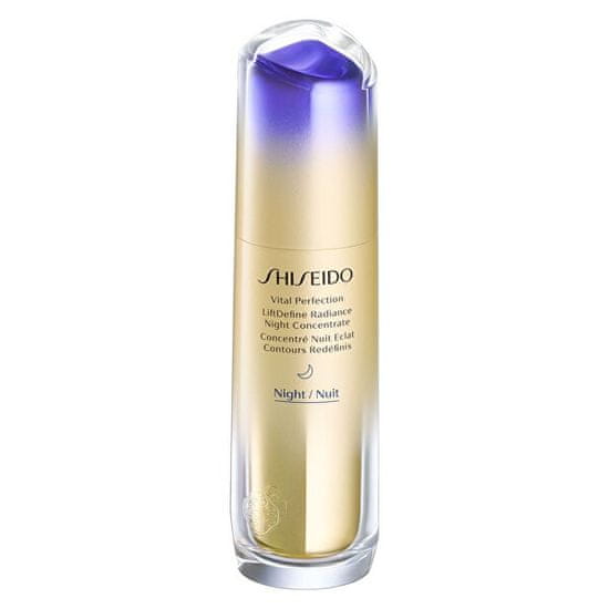 Shiseido Éjszakai szérum lifting hatással Vital Perfection LiftDefine Radiance (Night Concentrate)