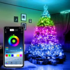 HOME & MARKER® Intelligens karácsonyi fények, LED, 29 dinamikus üzemmód - SPARKLED