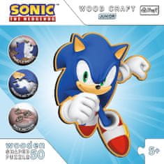 Trefl Wood Craft Junior puzzle Smart Sonic the Hedgehog 50 db