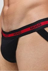 Hugo Boss 3 PACK - férfi alsó HUGO JOCK STRAP 50496724-621 (Méret L)