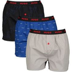 Hugo Boss 3 PACK - férfi alsónadrág HUGO 50510216-420 (Méret M)