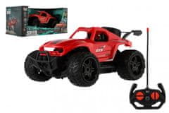 Teddies Autó RC buggy off-road piros 23cm műanyag 27MHz akkumulátorral és világítással