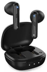 Genius HS-M905BT, Fejhallgató, vezeték nélküli, fülbe helyezhető, mikrofon, Bluetooth 5.3, USB-C, fekete