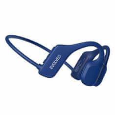 Evolveo BoneSwim Lite MP3 8GB, vezeték nélküli fejhallgató arccsontmikrofonnal, kék színű