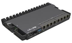 Mikrotik RouterBOARD RB5009UPr+S+IN, 4x 1,4 GHz, 7x Gbit PoE LAN, 1x 2,5 Gbit PoE LAN, USB 3.0, SFP+, L5
