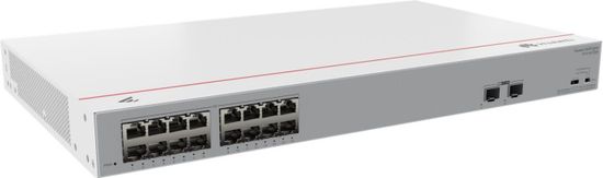 Huawei S110-16LP2SR switch (16*10/100/1000BASE-T port, 2*GE SFP port, PoE+, AC tápellátás)