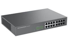 Grandstream GWN7702P menedzselés nélküli hálózati kapcsoló 16 port / 8 PoE out