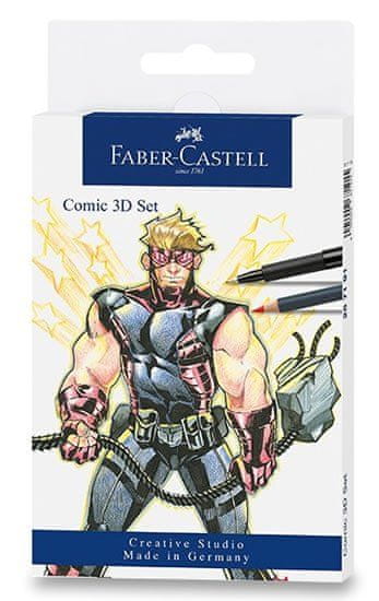 FABER - Castell Marker Comic 3D készlet 11 db