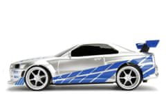Jada Toys Gyors és dühös RC autó Nissan Skyline 1:24