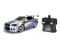 Jada Toys Gyors és dühös RC autó Nissan Skyline 1:24