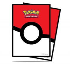 Ultra Pro Pokémon: Deck Protector Master Ball kártyaburkolatok - 65 darab (piros)