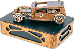 Wooden city 3D Puzzle Hot Rod Car Limited Edition 142 darabos limitált széria