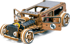 Wooden city 3D Puzzle Hot Rod Car Limited Edition 142 darabos limitált széria