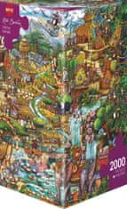 Heye Puzzle Egzotikus szafari 2000 darab