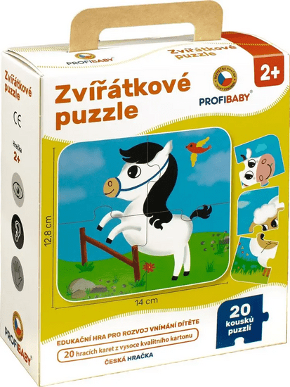 Profibaby Állati puzzle 5x4 darab