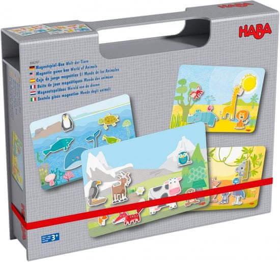HABA Mágneses játék és puzzle - Az állatok világa