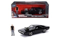 Jada Toys The Fast and the Furious 1970-es Dodge Charger 1:24 + Dominic Toretto figura