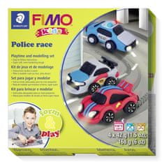 FIMO szett gyerekeknek Form & Play - Rendőrségi autó