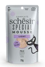Schesir Cat Pocket Special Mousse Light csirke 70g