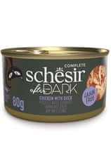 Schesir Cat Cons. After Dark Wholefood csirke/cache 80g