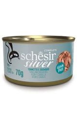 Schesir Cat Cons. Senior Wholefood tonhal/makréla 70g
