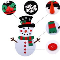 VivoVita Christmas Set DIY – Karácsonyi kreatív készlet- hóember