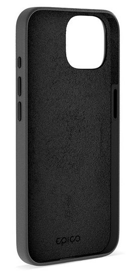 EPICO Mag+ bőr iPhone 15 borító - fekete