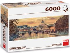 DINO Panoráma puzzle Róma 6000 darab