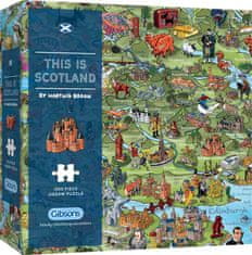 Gibsons Puzzle Ez Skócia 1000 darab
