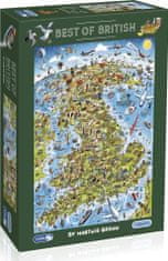 Gibsons Puzzle Britannia legjobbjai 1000 darab