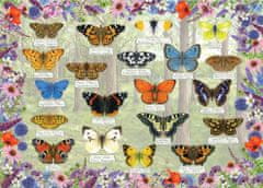 Gibsons Puzzle Gyönyörű pillangók 1000 db