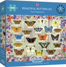 Gibsons Puzzle Gyönyörű pillangók 1000 db