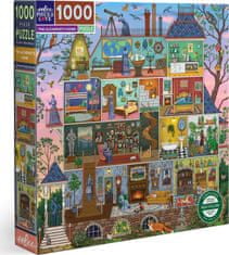 eeBoo Alkimista háza négyzet alakú puzzle 1000 darab