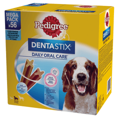 Dentastix Daily Oral Care fogápoló csemegék közepes méretű kutyáknak 56 db (1440 g)