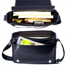 Dollcini Dollcini férfi üzleti táska, vízálló, karcálló, üzleti, utazási, 35-45cm/2,5cm , fekete