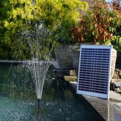Ubbink SolarMax 1000 kerti szökőkútszivattyú-szett napelemmel 442051