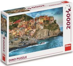 DINO Puzzle Színes Manarola 2000 darab