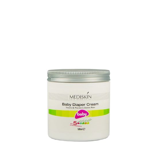 Mediskin Testápoló termékek fehér Mediskin [Baby Diaper Cream] Krem dla dzieci na pieluszkowe podrażnienia skóry 500 ml