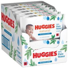 Huggies BIODEGRADABLE Pure törlőkendő, 12 x 48 db