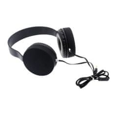 TKG Headset: Headphones AZ-92 - fekete fejhallgató