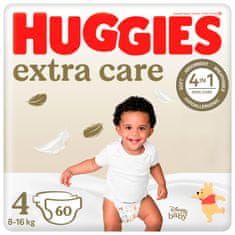 Huggies Extra Care 4-es méret, 60 db