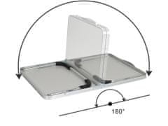 Verkgroup Összecsukható hordozható asztal kempingezéshez 61x40cm