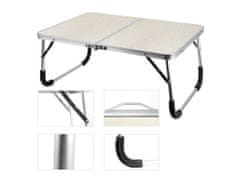 Verkgroup Összecsukható hordozható asztal kempingezéshez 61x40cm