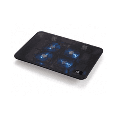 Conceptronic CNBCOOLPADL4F laptop hűtőpad 39,6 cm (15.6") Fekete (CNBCOOLPADL4F)