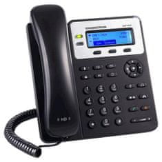Grandstream GXP-1620 VoIP telefon, LCD kijelző, 2x SIP, 2x LAN, SRTP, TLS, 3 prog. gombok